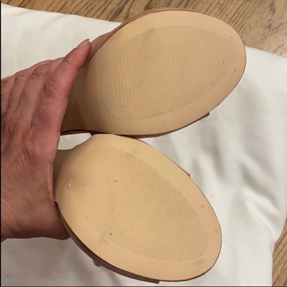 CAPE ROBBIN MAUVE MICROSUEDE STILETTO SANDALS. NEW - Picture 6 of 8